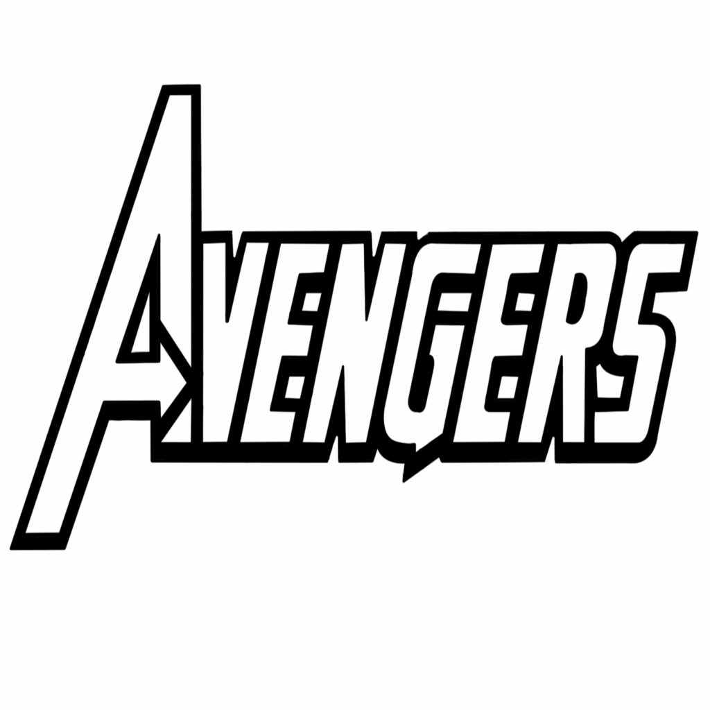 Printable Avengers Logo