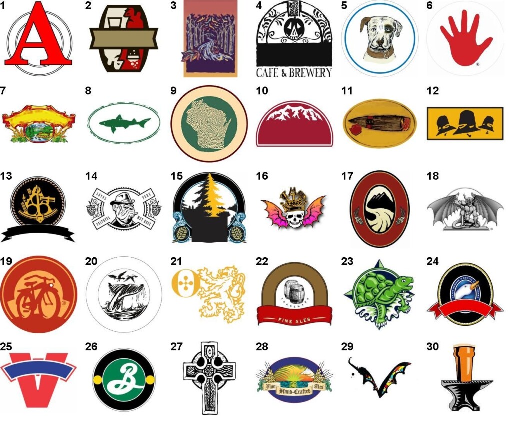 Printable Beer Logo Quiz Printable Computer Tools