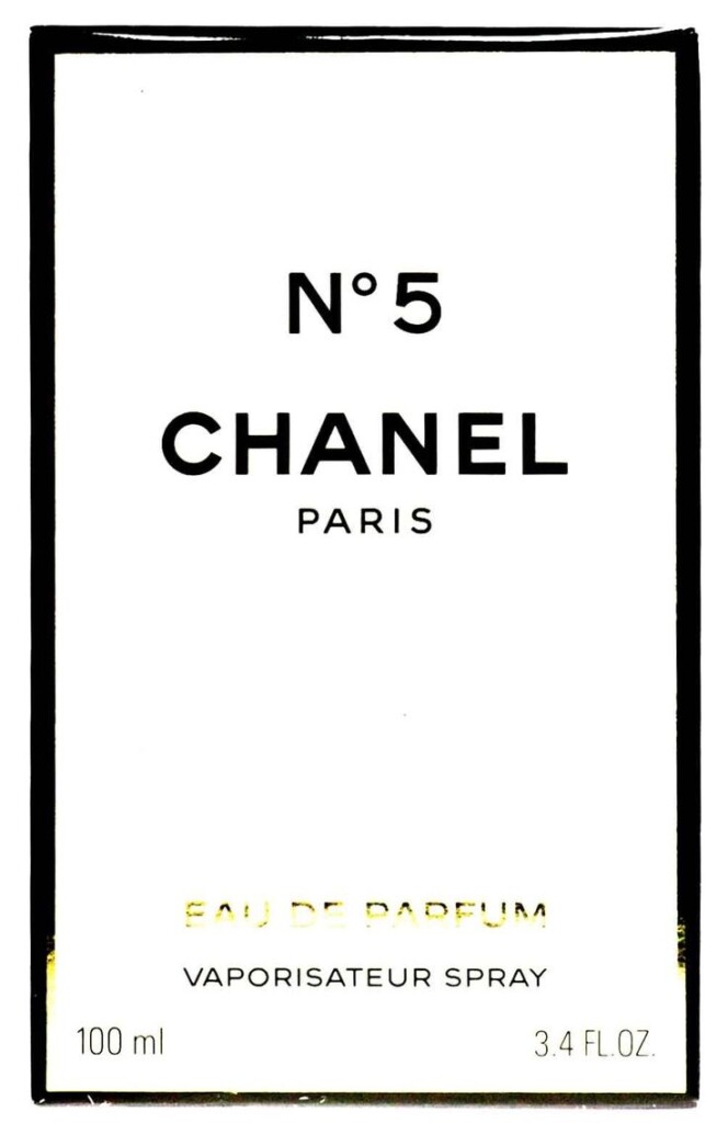 Printable Chanel No 5 Logo