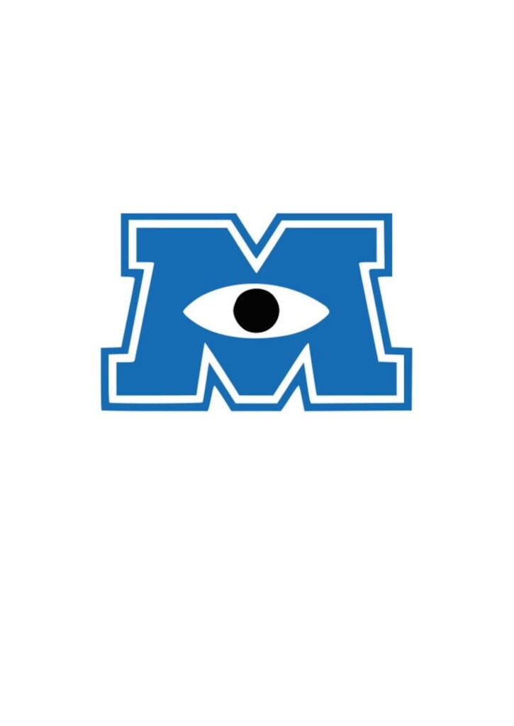 Printable Monsters Inc Logo