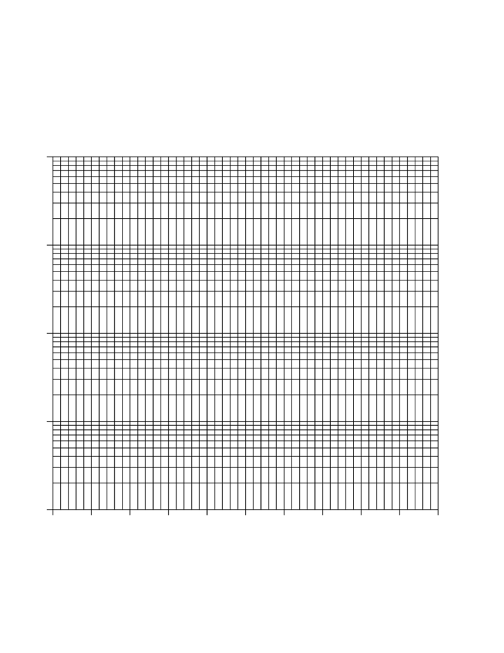 Printable Semi Log Graph Paper 3 Cycle