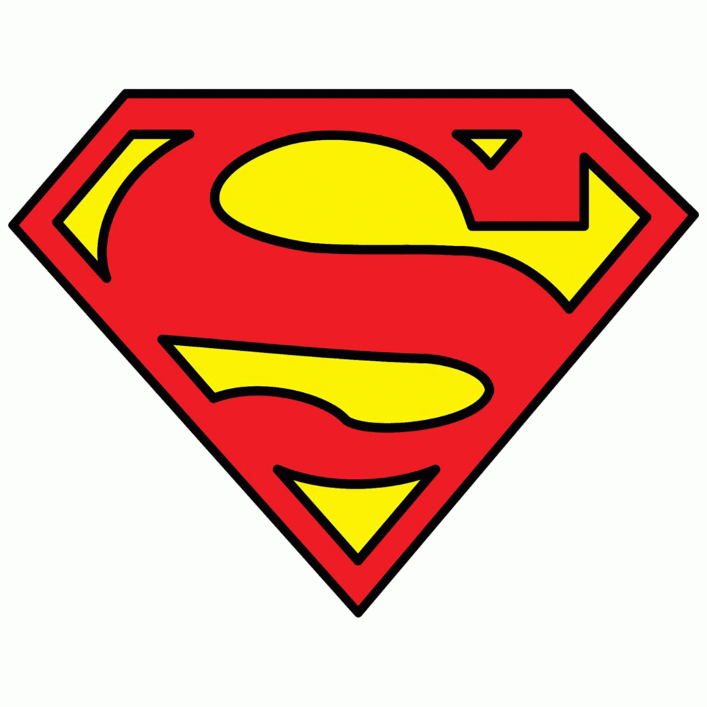 Printable Superman Logo Clip Art Library