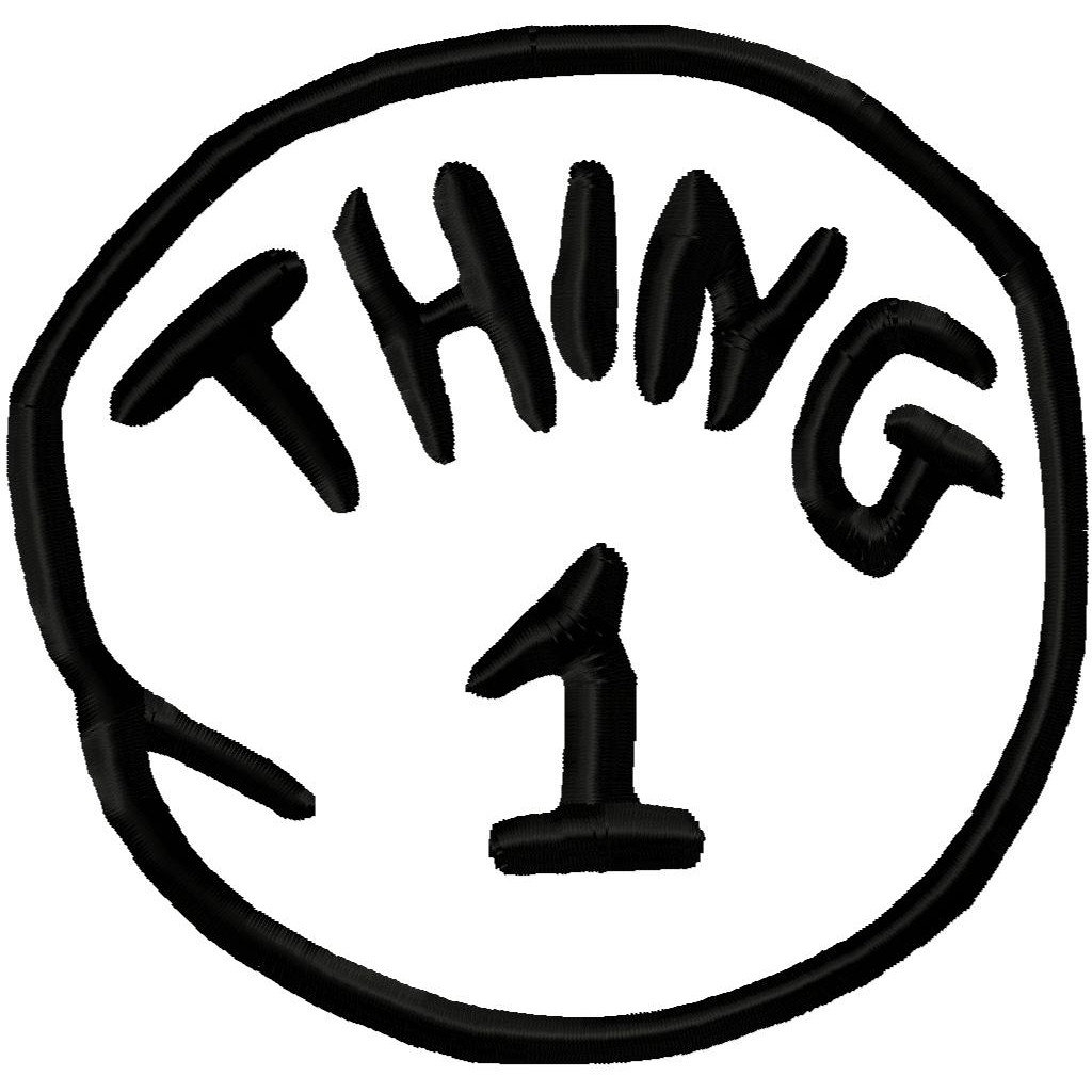 Printable Thing 2 Logo