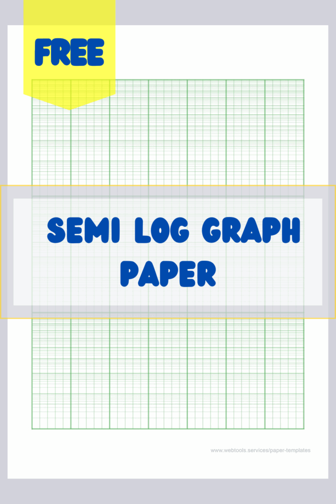 Semi Log Graph Paper