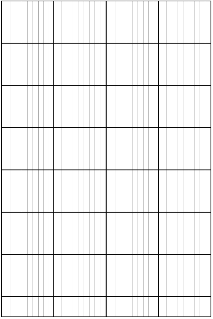 Semi Log Graph Paper Free Printable Template In PDF