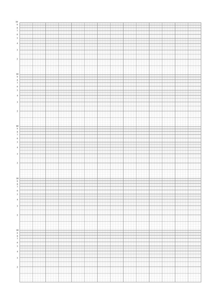 Semi log Graph Paper PDF Graph Paper Page