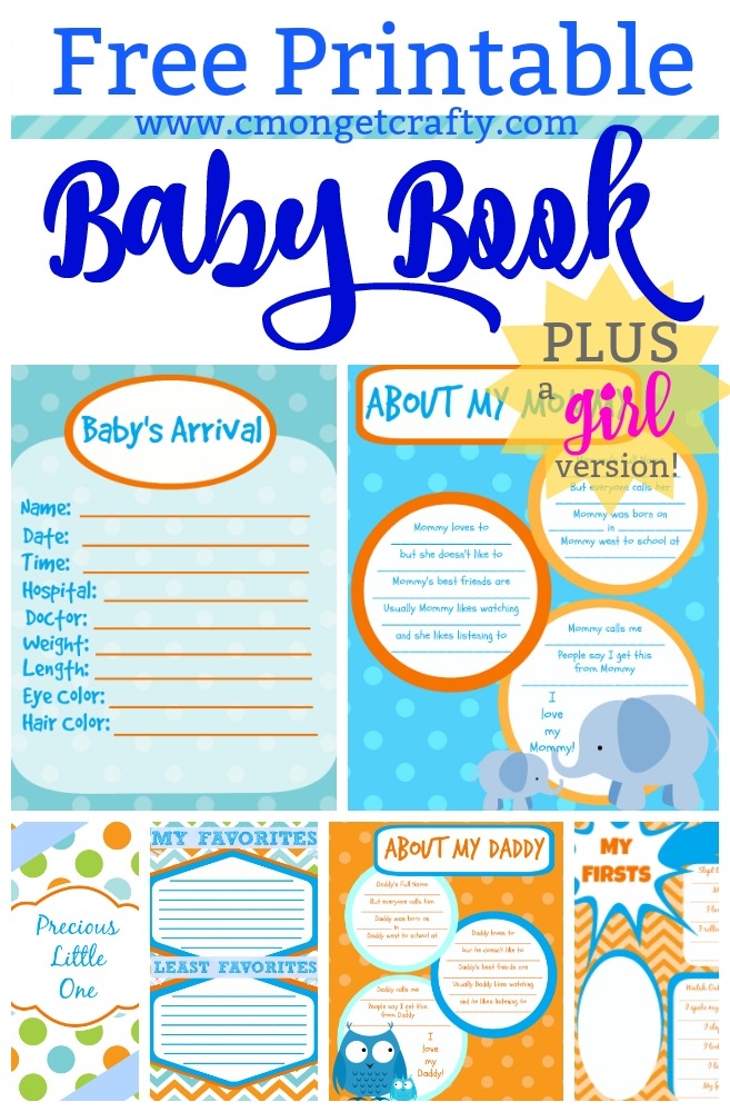 Simple Baby Record Book