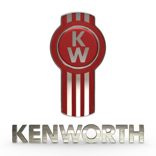 STL File Kenworth Logo 3D Print Object To Download Cults