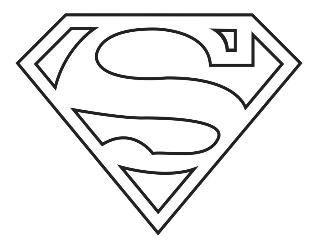 Superman Logo Alphabet 10 Free PDF Printables Printablee