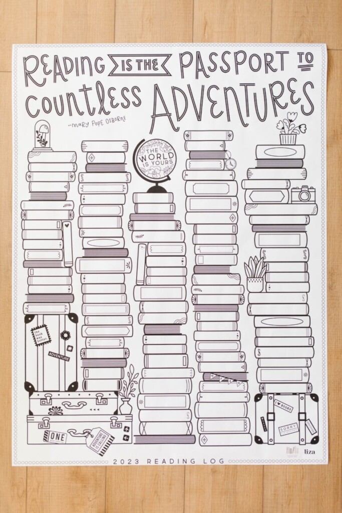 The 2024 2025 Reading Log Everyday Reading