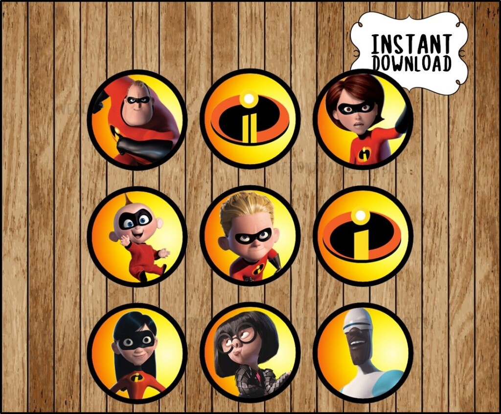 The Incredibles Logo Printable
