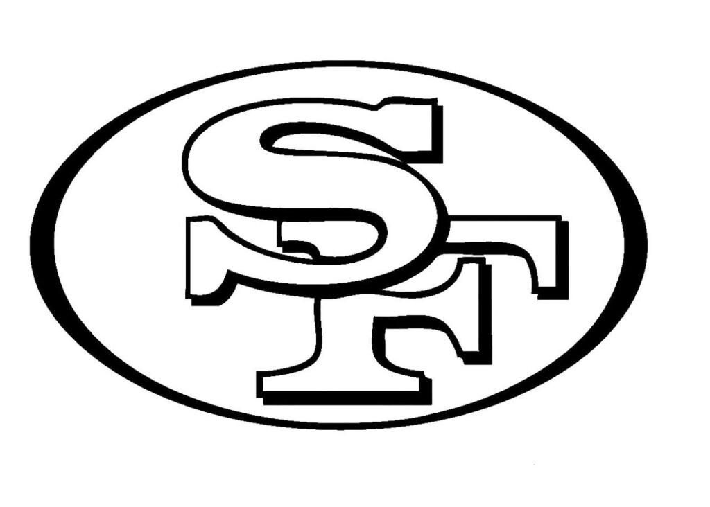The Printable San Francisco 49ers Coloring Pages Ideas Coloringfolder 