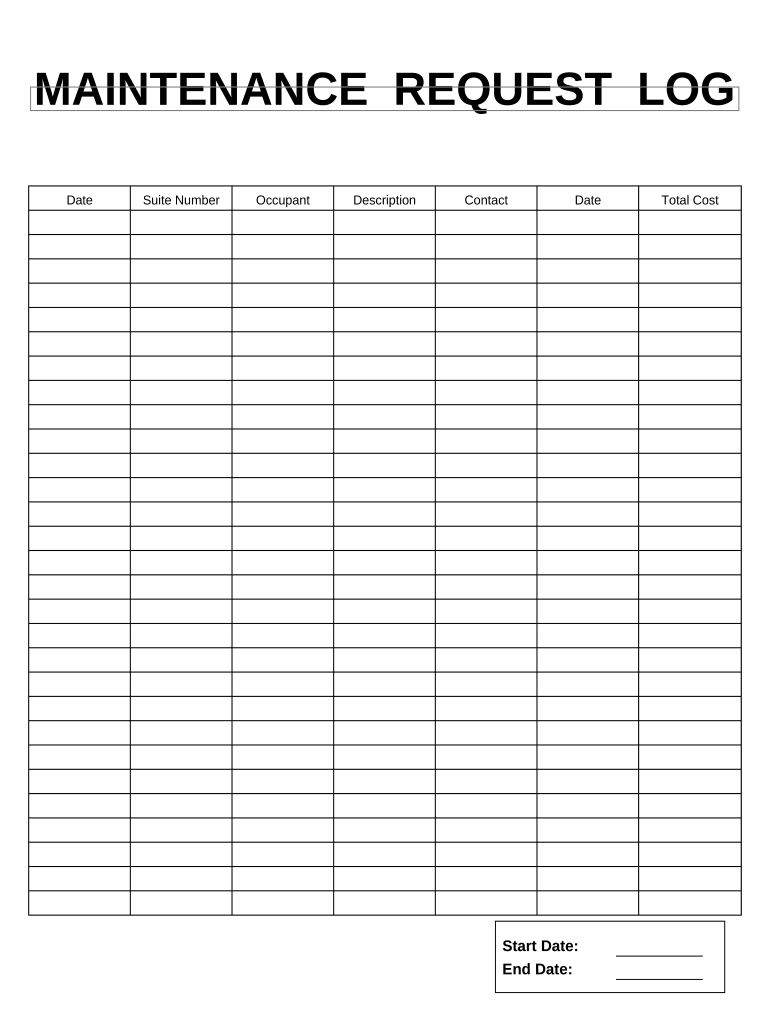 Vehicle Maintenance Log Sheet Complete With Ease AirSlate SignNow